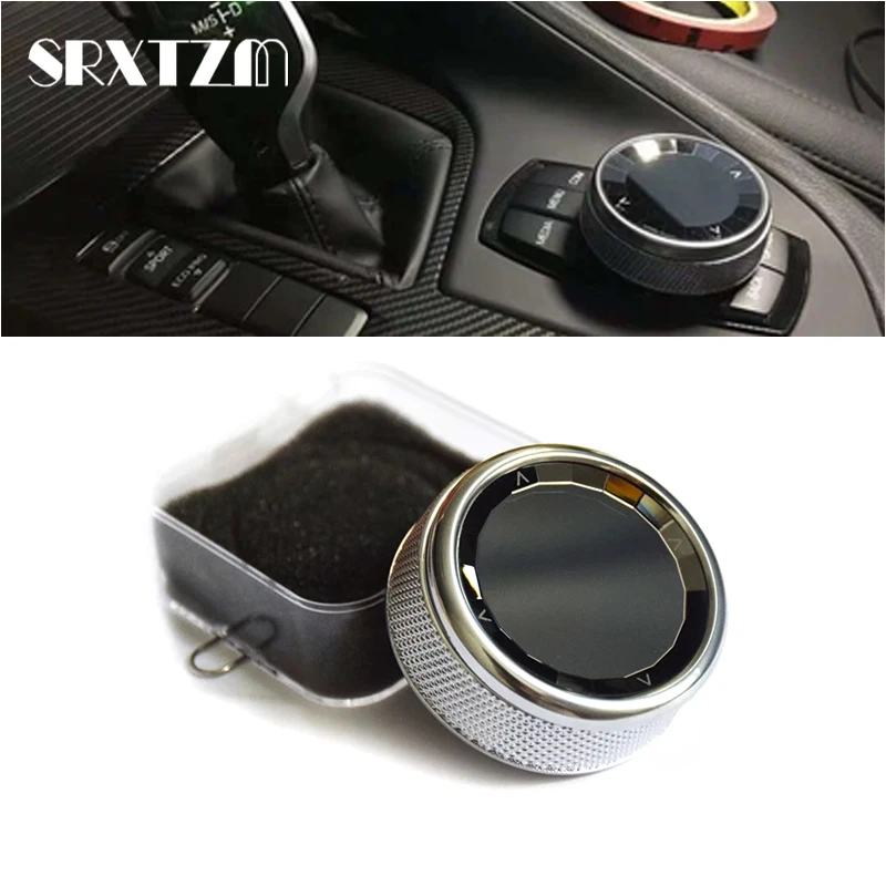 Car Multimedia iDrive Replacement Buttons Cover for BMW 3 Series F10 F20 F30 F Chassis NBT Small Knob