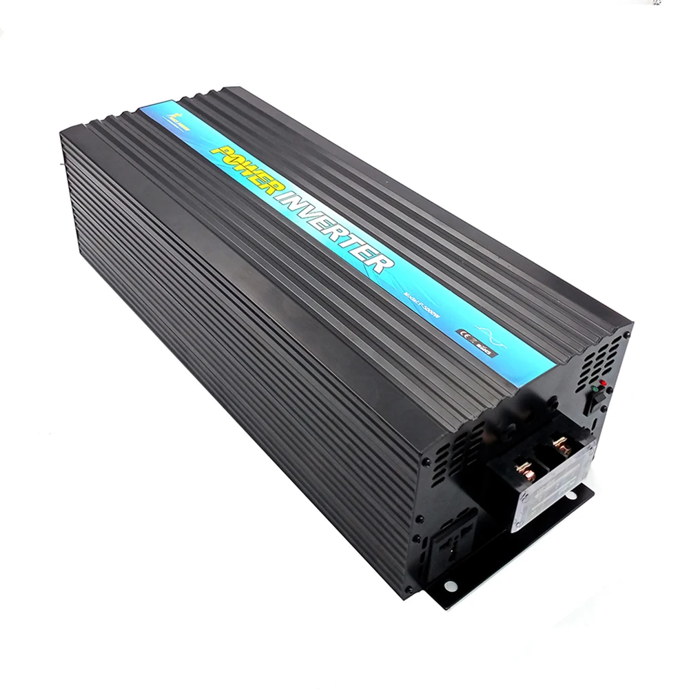 Factory Direct Selling 6000w/6kw DC12v TO AC240v Pure Sine Wave Inverter CE&RoHS Approved