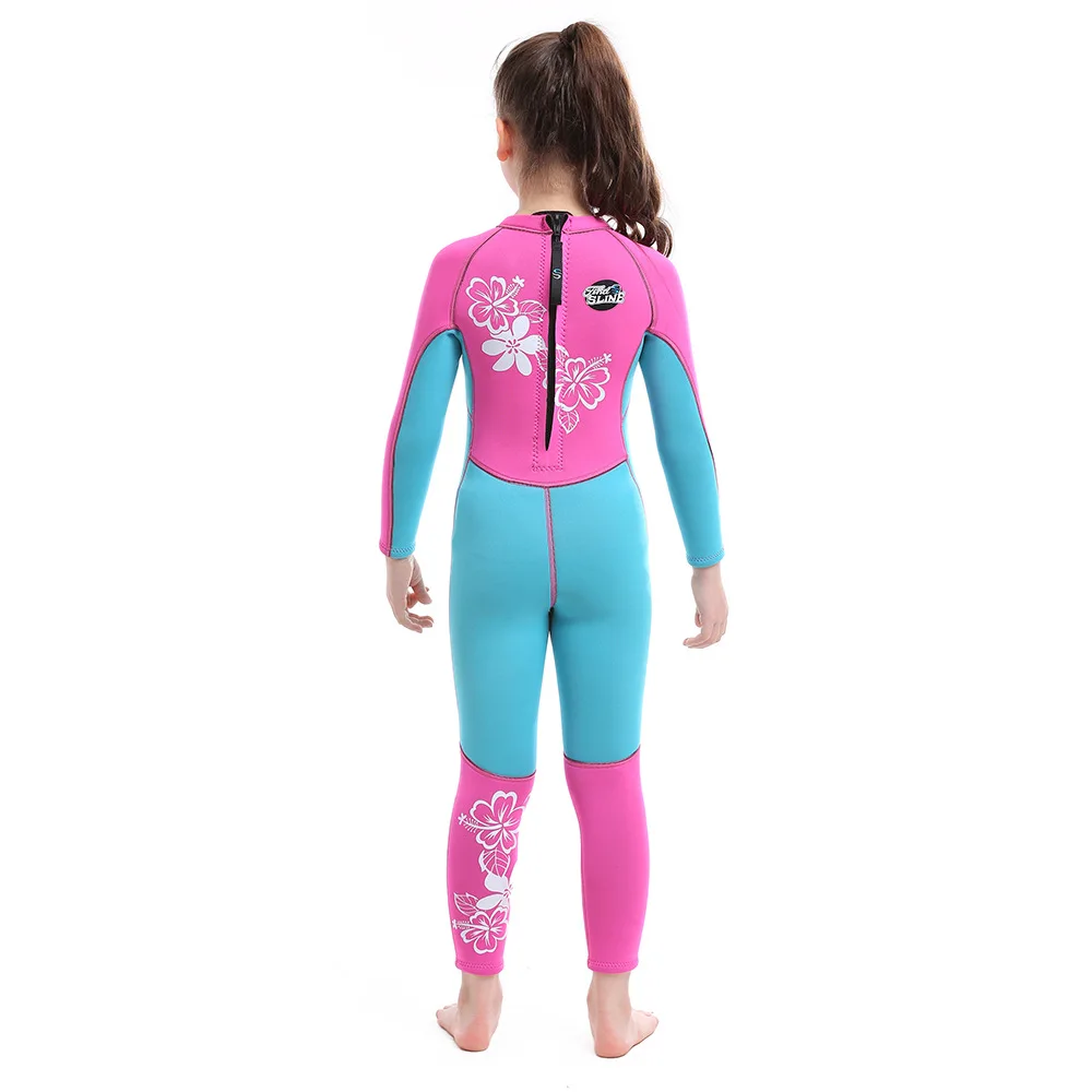 3MM Scuba Keep Warm Neoprene muta costumi da bagno per ragazze bambini Full Body Snorkeling muta da sub surf meduse costume da bagno