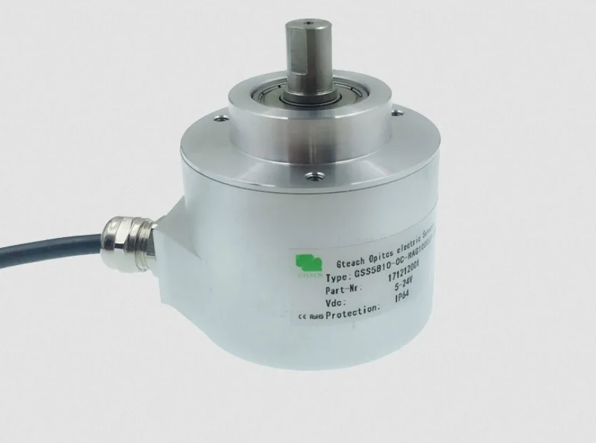 High seismic heavy duty incremental rotary encoder 5810 100-2500 pulse line ABZ three-phase 5-24v