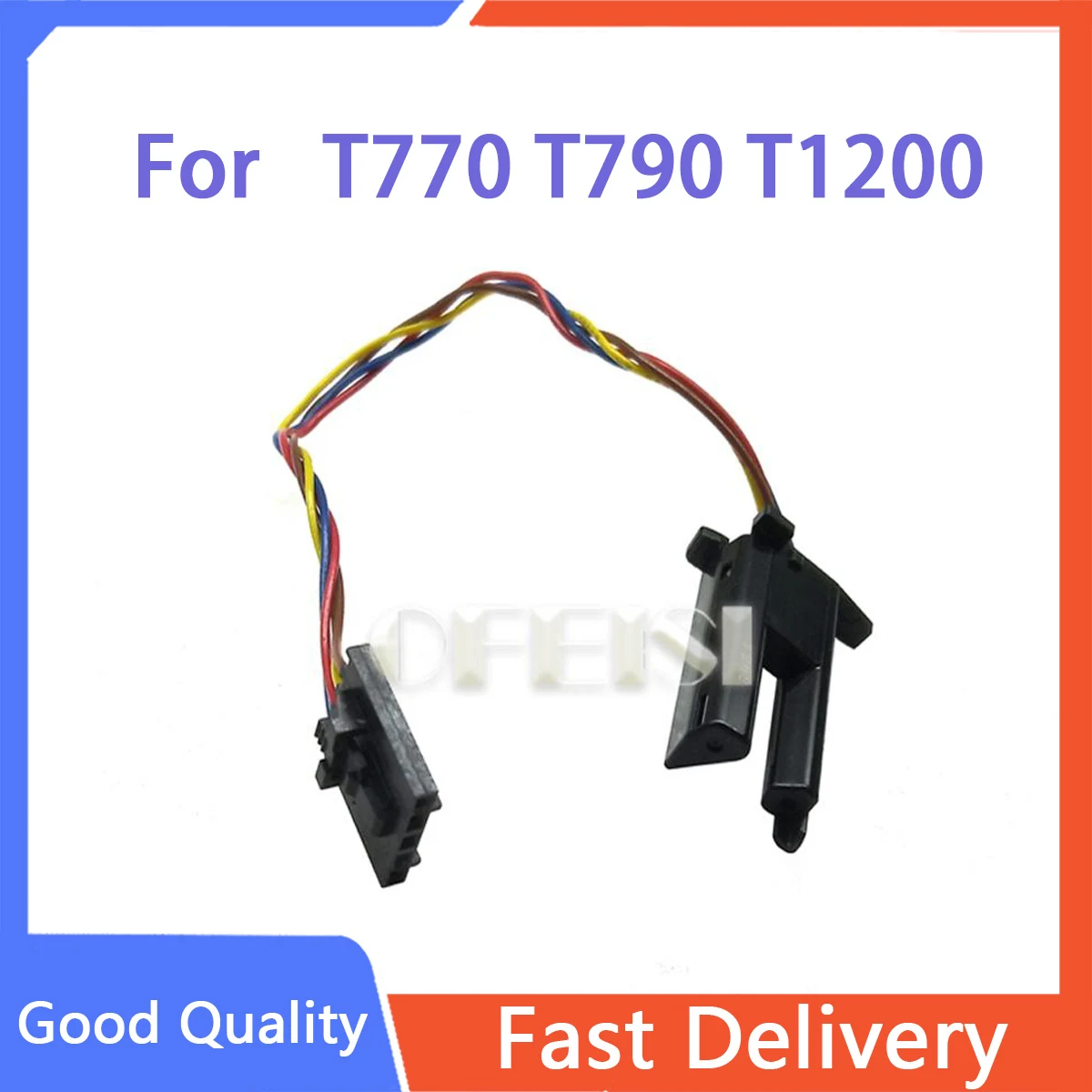 Original Ch53867033 para hp Designjet T770 T790 T1200 T1300 T2300 Única Folha Sensor Plotter Peças Originais