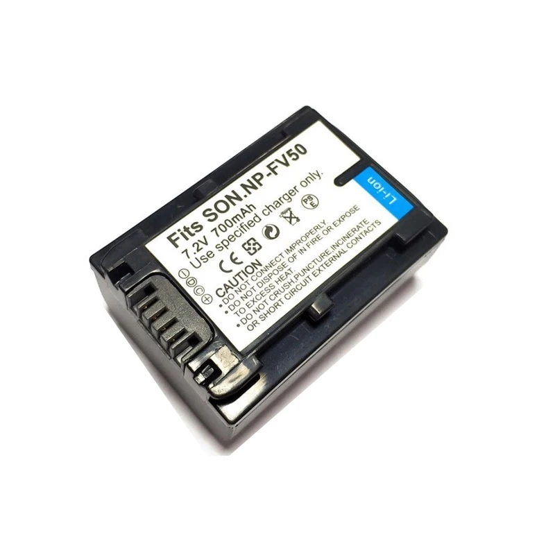 For Sony NP-FV50 Camera Battery FV30/FV70/FP Universal Battery For HDR-CX150E CX180E CX210E CX270E CX350E CX550E CX580E CX700E