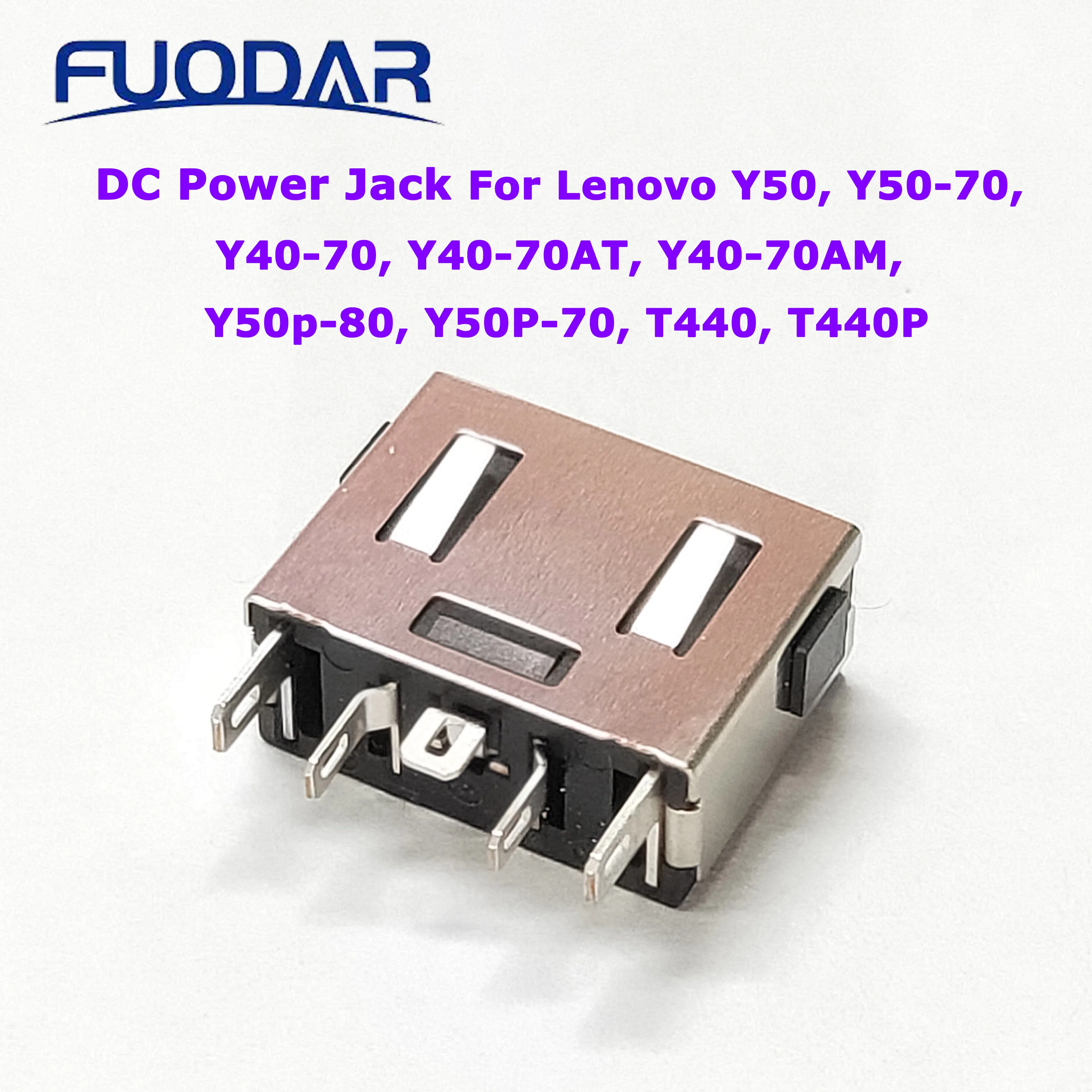 Laptop DC Power Jack Connector For Lenovo Y50 Y50-70 Y40-70 Y40-70AT Y40-70AM Y50p-80 Y50P-70 T440 T440P Charging Port Socket