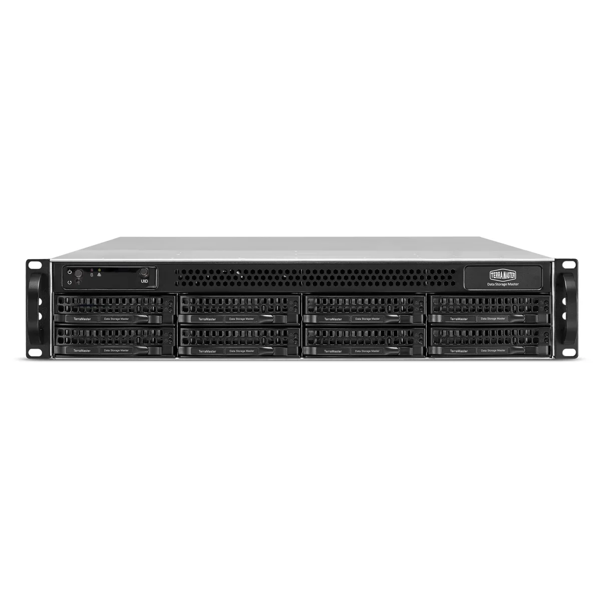 TerraMaster U8-111 10GbE NAS Rackmount 2U 8-bay Network Storage Server Intel Quad-core CPU with Hardware Encryption (Diskless) (