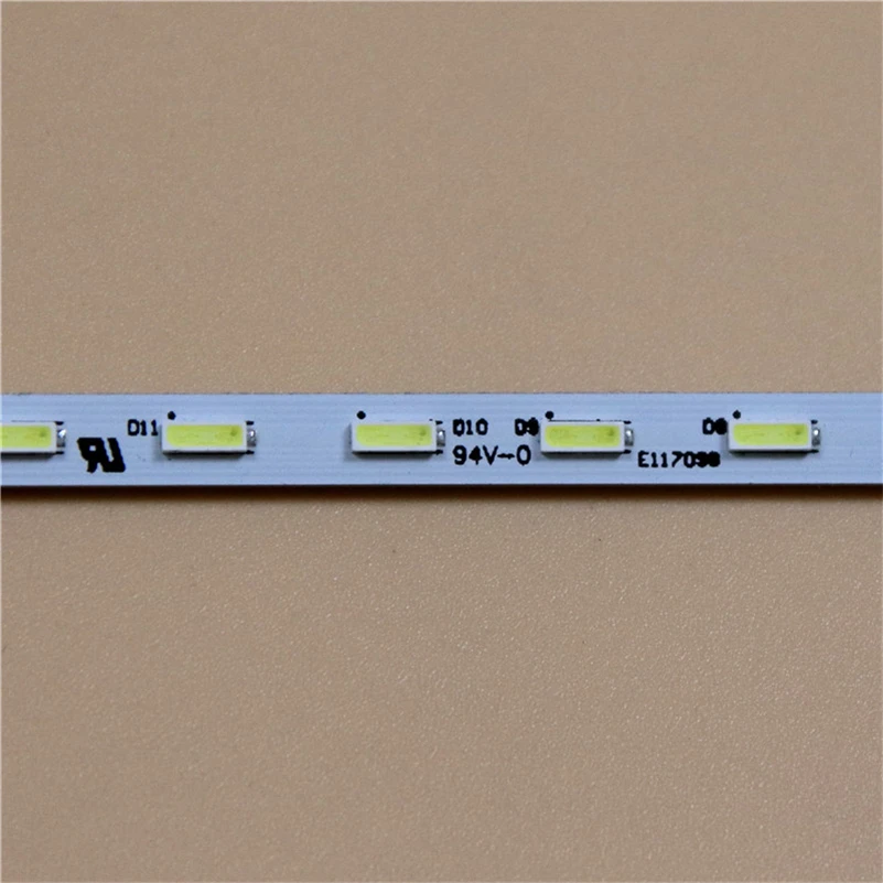 New 623mm LED Array Light Bar For SAKAISIO 7T-50IP711 7T-50IP721 LED Backlight Strip Matrix Kit LED Lamp Lens Bands V500HJ1-ME1