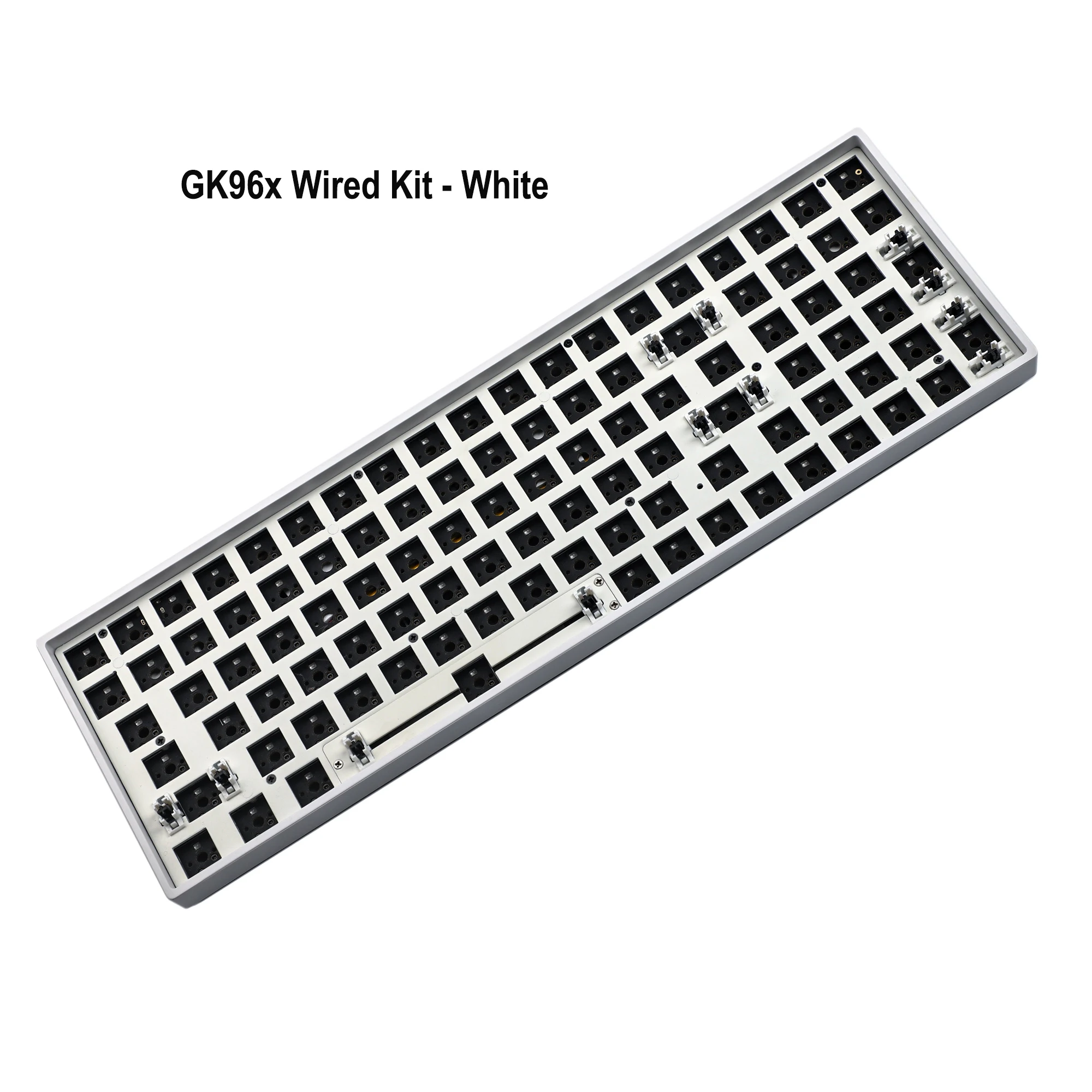 kit teclado mecanico gk96x gk96xs split space hot swappable programavel bluetooth suporte rgb switch leds tipo c gk96 01