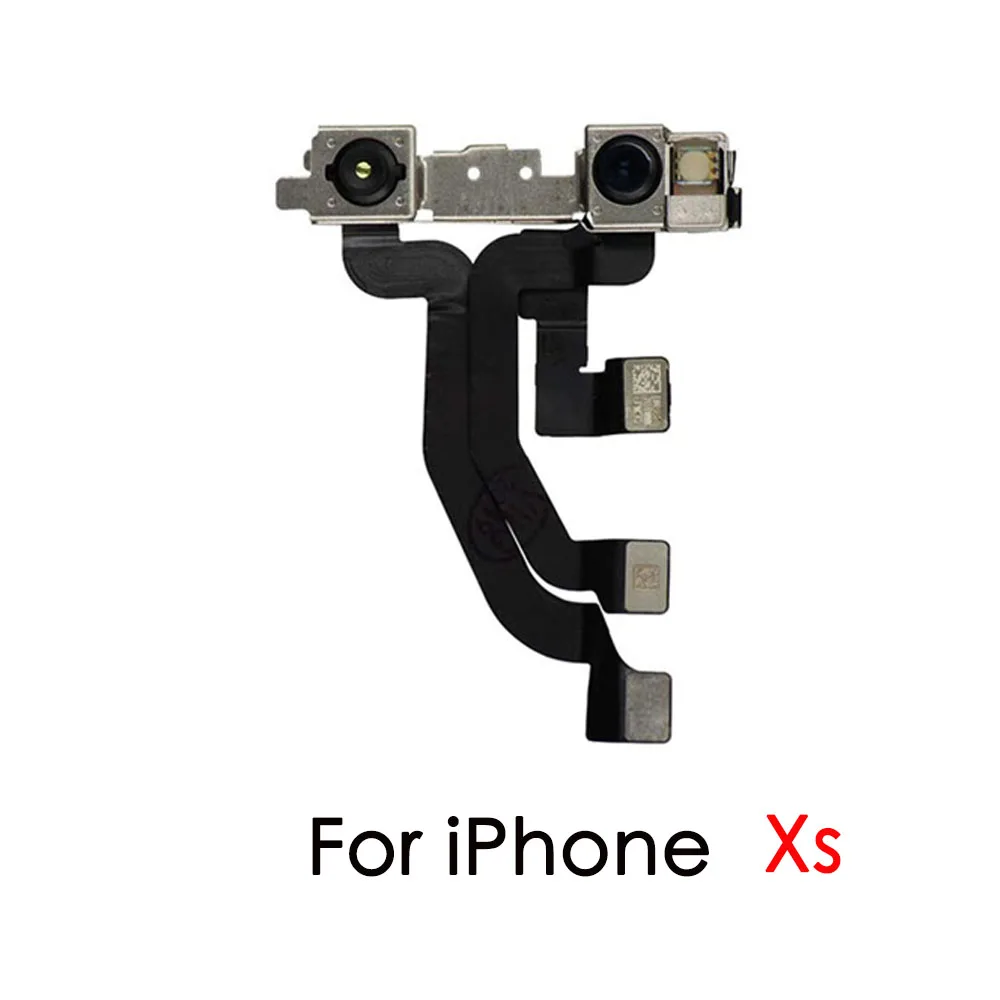 Front Camera For iPhone X XR XS Max Face Camera With Proximity Sensor Flex Cable Repair Replacement Parts