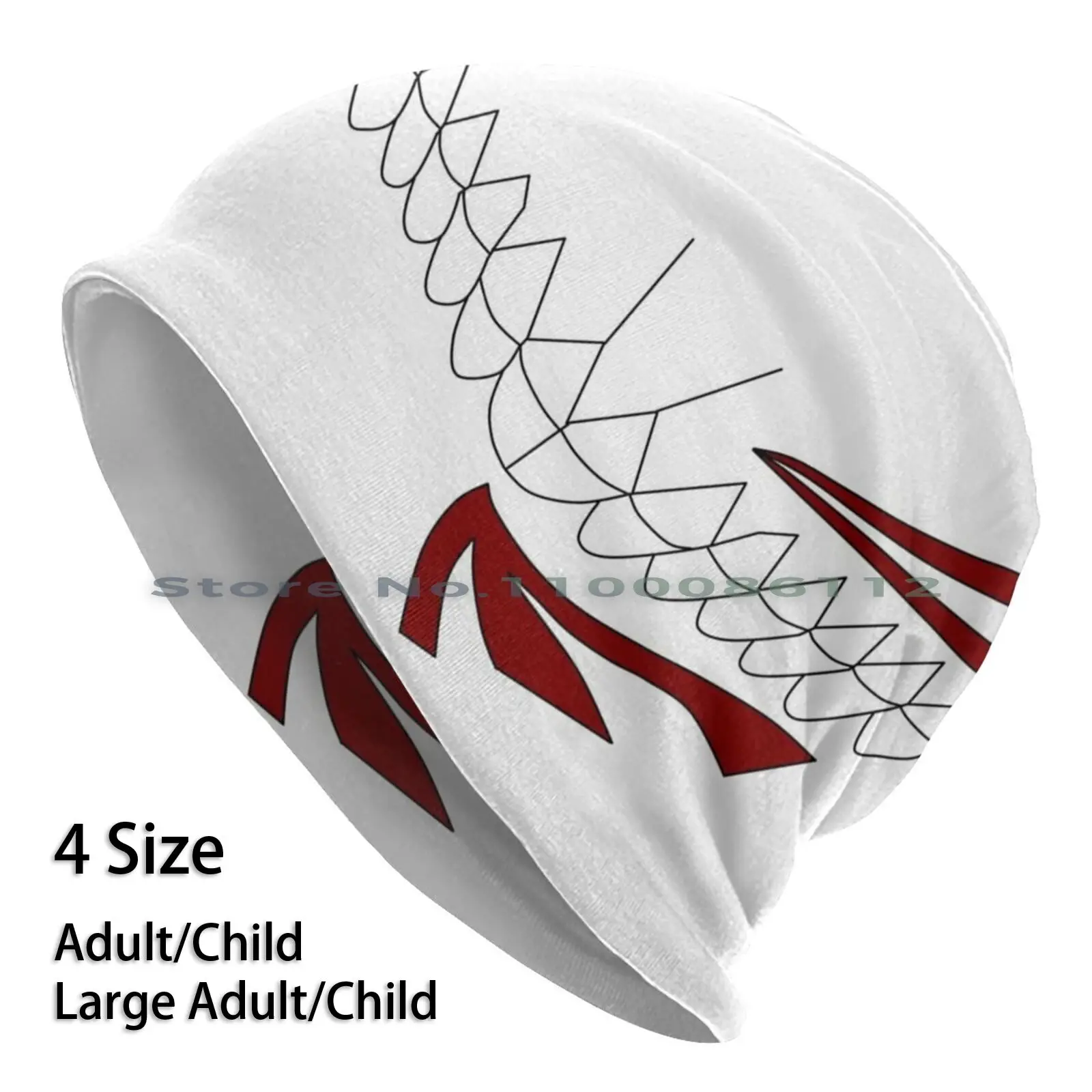 Bleach Ichigo Hollow Mask Ver. 2 Beanies Knit Hat Bleach Anime Ichigo Kurosaki Hollow Brimless Knitted Hat Skullcap Gift Casual