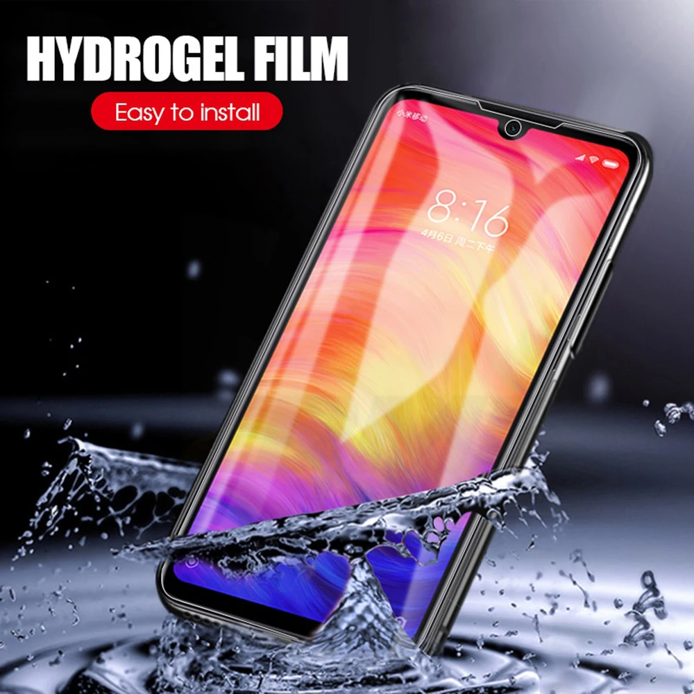 Hydrogel Film For Xiaomi Mi 5 5S Plus 5X 6 6X A1 A2 Lite Screen Protector On Mi 8 SE Lite Pocophone F1 Protective Film Not Glass