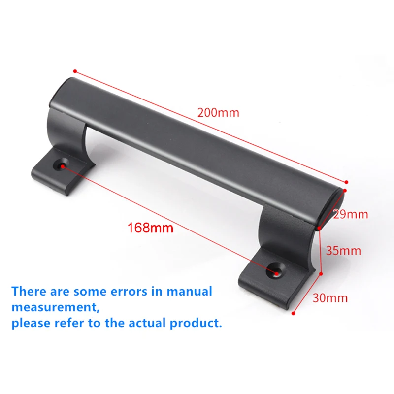 Balcony Sliding Door Handle Aluminum Alloy Push and Pull Door Handle Plastic Seel Door And Window Handler