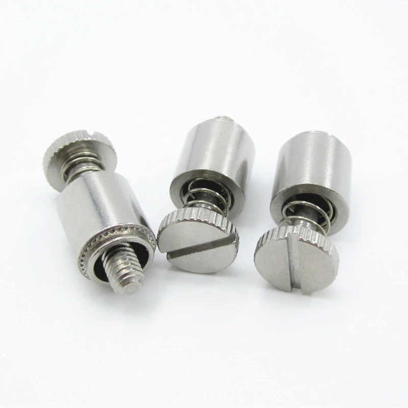 5pcs PFC2-440/632/832 Stainless Steel Captive Panel Screw, Non Flush, Spring Loaded--