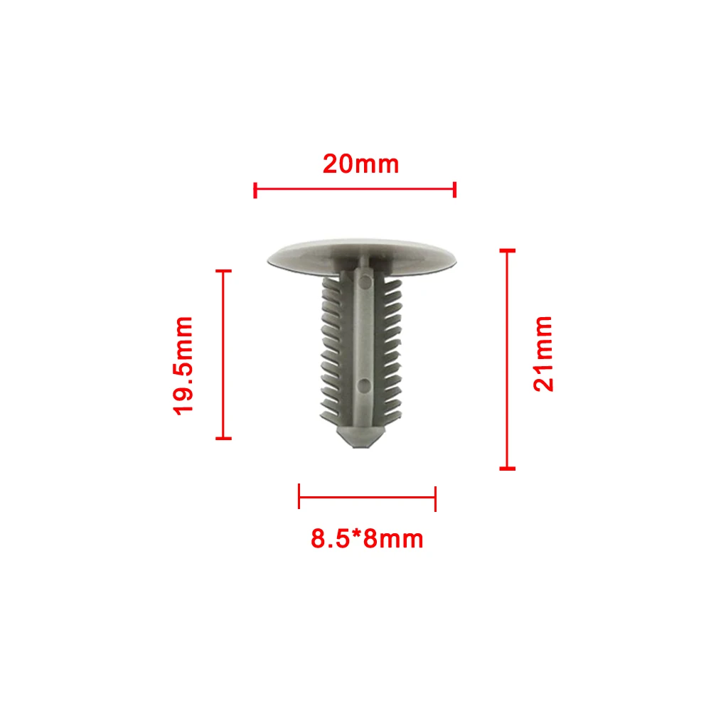 20Pcs Car Interior Roof Headliner Ceiling Clips Rivet Fixing Screw Cap Trim Panel Retainer POM Fastener For Toyota 63399~26050