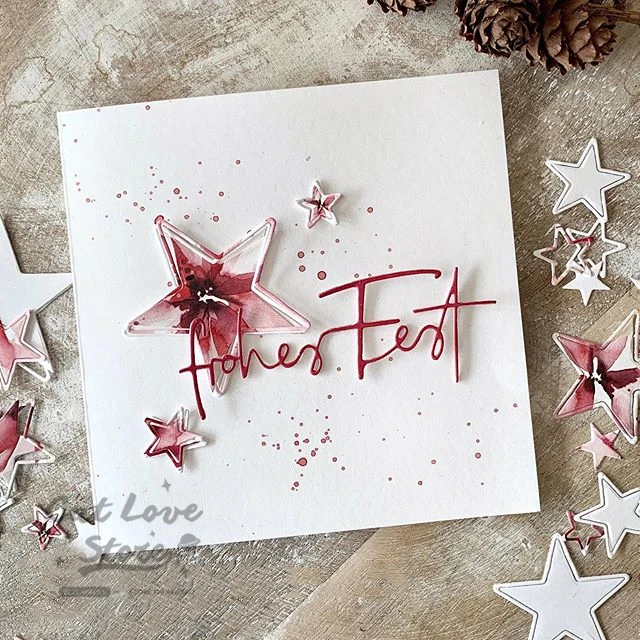 قوالب تقطيع المعادن ، استنسل قصاصات الورق ، صناعة البطاقات ، نقش الحرف اليدوية ، جديد لعام 2019