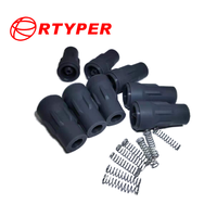 4 PCS 04606824AB 4606869AB Ignition Coil Rubber Kit For Chrysler 300 Sebring Dodge Charger Volkswagen 2.7L 3.5L 4L UF502