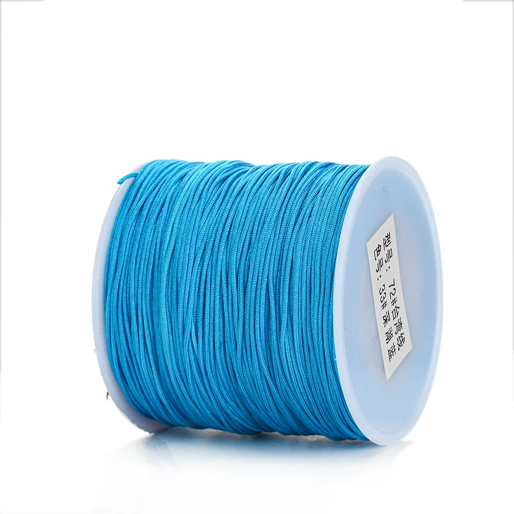 100 m/Rolle, 0,8 mm, 28 Farben, Nylonfaden, Schnur für DIY-Herstellung von Armbändern, Halsketten, handgefertigten Bastelzubehör – Detail 29