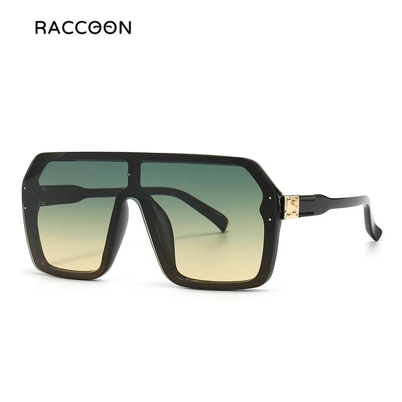 2023 New Men Fashion Sunglasses Oversized Square Vintage Brand Design Sun Glasses Trendy Driving Outdoor Eyeware Uv400 Wholesale