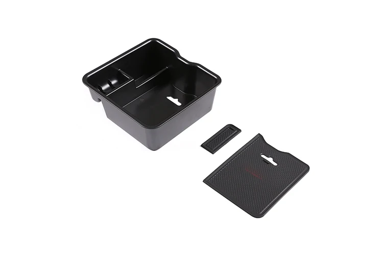 Auto Mittelarmlehne Aufbewahrungsbox Mittelkonsole Organizer Fach für Land Rover Range Rover Sport Vogue 2013-21 (mit Kühlschrank) – Detail 11