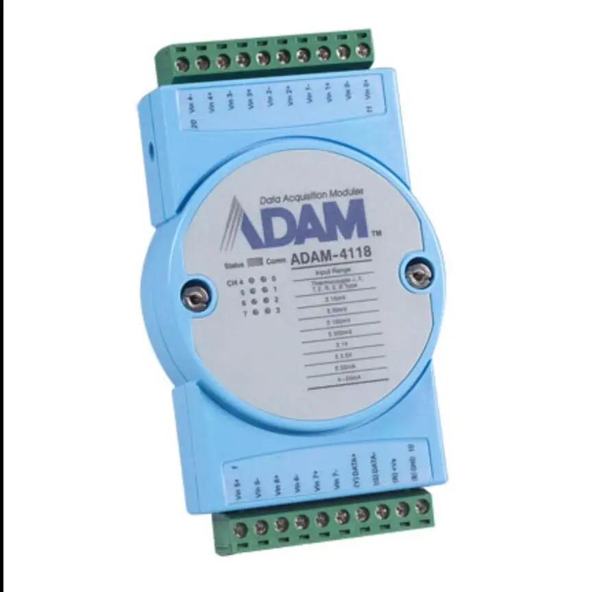 

ADAM-4118 8-Ch Thermocouple Input Module 8 differential & independent thermocouple configuration channels