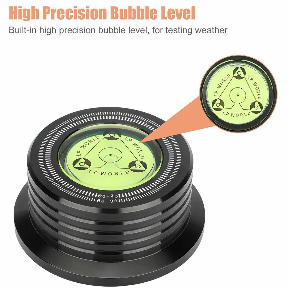 Record Weight LP Disc Stabilizer Aluminum Alloy LP Vinyl Professional Weight Clamp Record Player Accessories