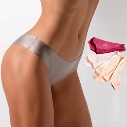 Women's Underwear Seamless Panties Sporty Sexy Women's Thongs Soft Thongs Thongs Women's Underwear Ice Silk  Panties Women