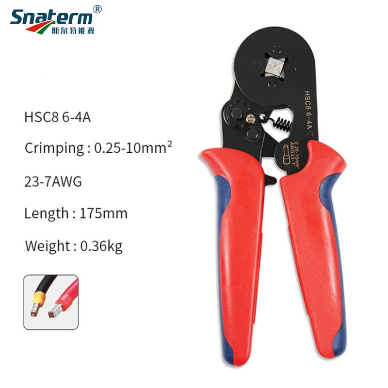 Crimping tool for connector solar cable 2.5, 4,6 mm2, 14-10AWG PV Crimping Tools Pliers For DIY Solar system Wire Cutting Kit