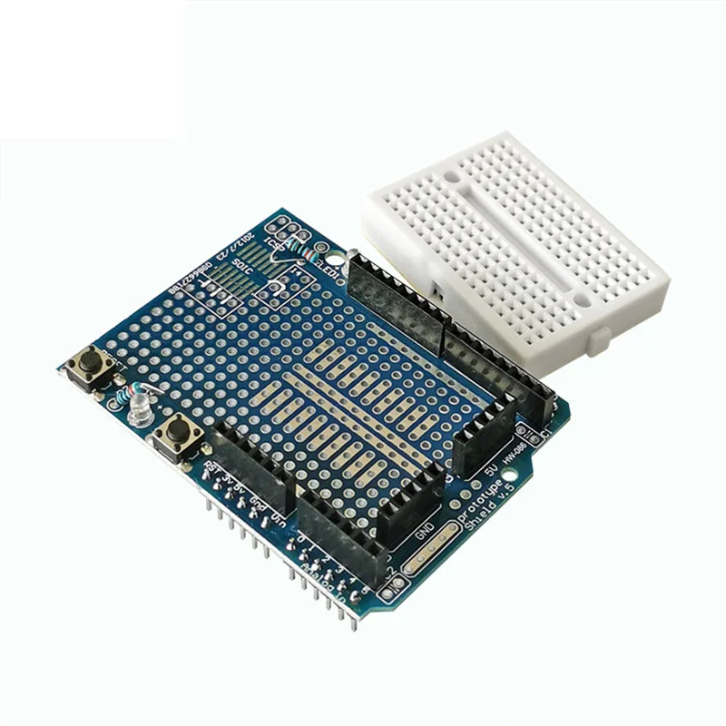 NEW Prototyping Prototype Shield ProtoShield With Mini Breadboard For Arduino