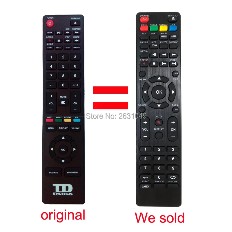 جهاز التحكم عن بعد لأنظمة TD ALTIUS K32DLT1H K20LT1 K48DLT3 K40DLT1 K22LT1F K55DLT5F K55DLT6F K50DLP8F K24DLT1F K22LT2F