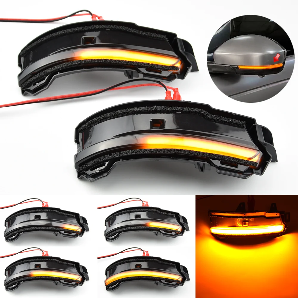 

LED Dynamic Turn Signal Light Side Mirror Lamp For Land Rover Discovery Sport Range Rover Evoque Velar For Jaguar F-Pace E-Pace