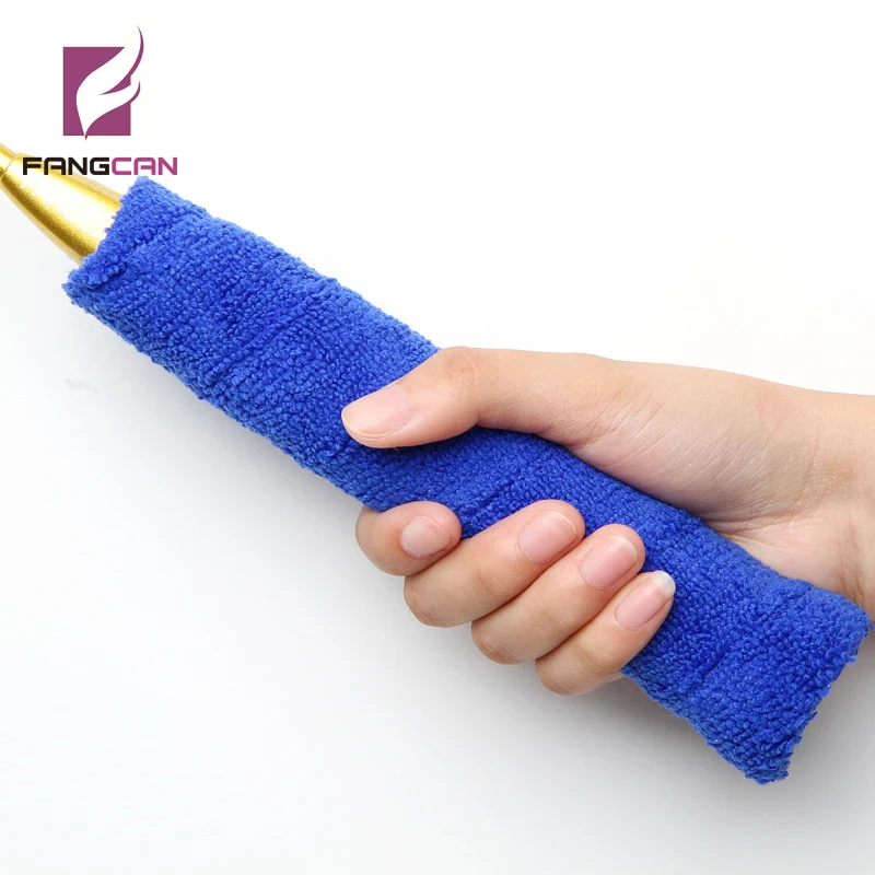 FANGCAN 3PCS 10M Absorbent Tennis Racket Towel Grip Badminton Padel Winding Sweatband Overgrip