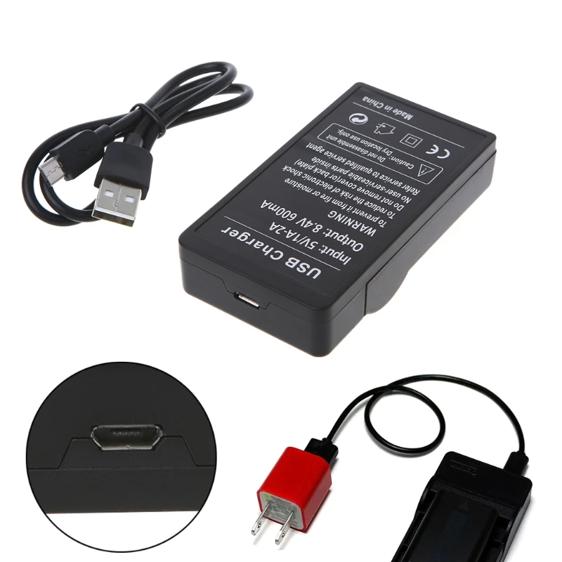 USB Charger For Alpha NEX F3 6 5 5N 5R 5T 3 3N C3 C5 7 SLT A33 A37 A55 A3000 A3500 A5000 A5100 A6000 for Sony NP-FW50 Battery