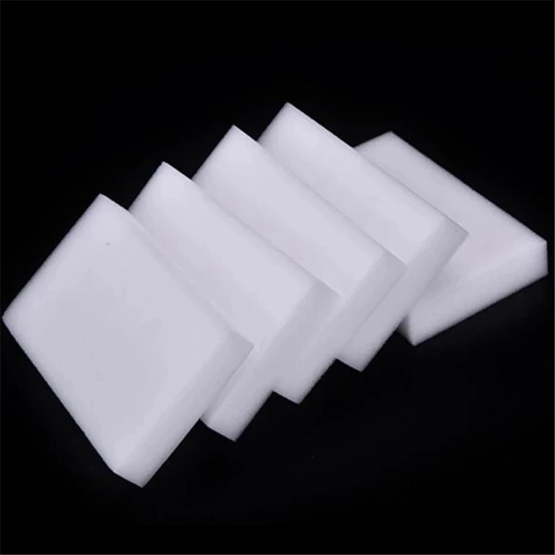 

100 Pcs/lot Wholesale White Magic Sponge Eraser Melamine Cleaner,Multi-functional Cleaning 100x60x10mm