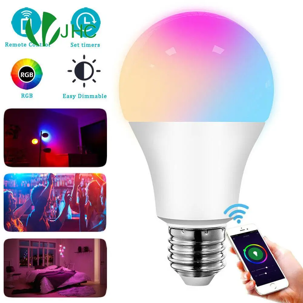 

Lampada Led Smart Light Bulb LED Lamp 15W Bluetooth Led E27 Bombilla AC85-265V Homekit Smart Home Lighting Night Table Light