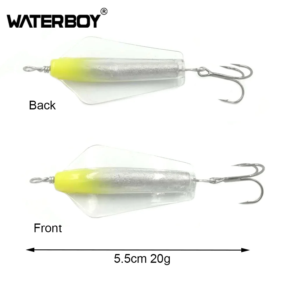 WATERBOY TW 5,5 cm 20g Teufel Angeln Locken VIB Kunststoff Salzwasser Süßwasser Canberra Mörder Tasmanian Salmon Pike Walleye Bass Köder – Detail 16