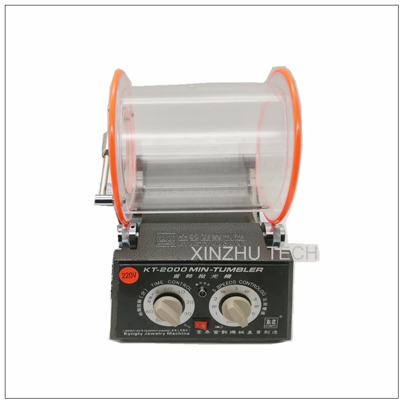 KT-2000 Polishing Machine Polisher Jewelry Surface Polisher Vibratory Tumbler Finishing Machine Rotary Polisher Capacity 5kgs