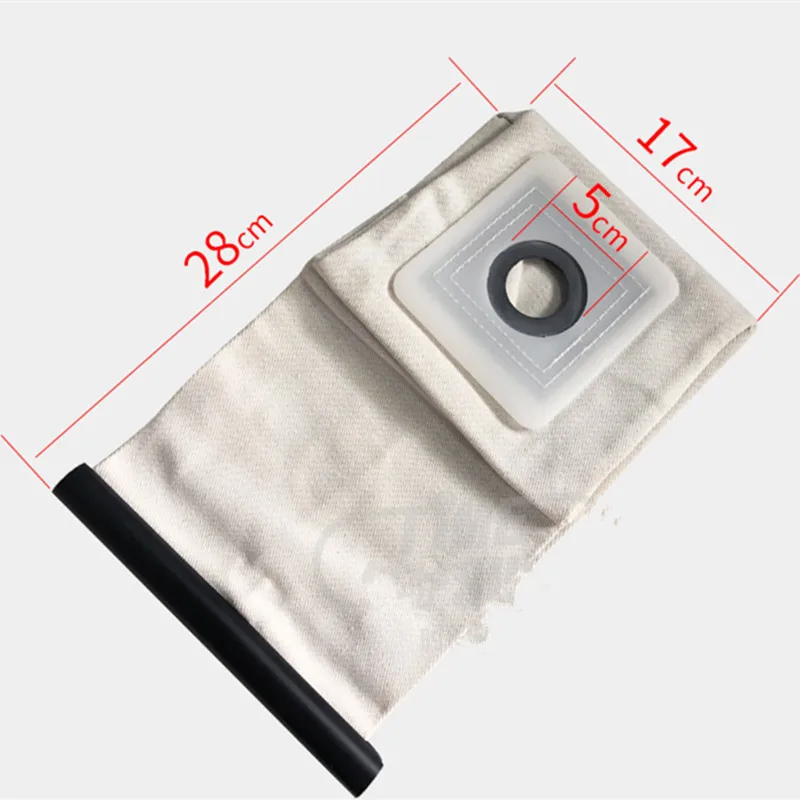 Vacuum Cleaner Cloth Bag Washable Dust Bag Replacement for Karcher T12/1 T8/1 T12/1ECO T14/1 T15/1 T17/1 DS5300 Dust Bag