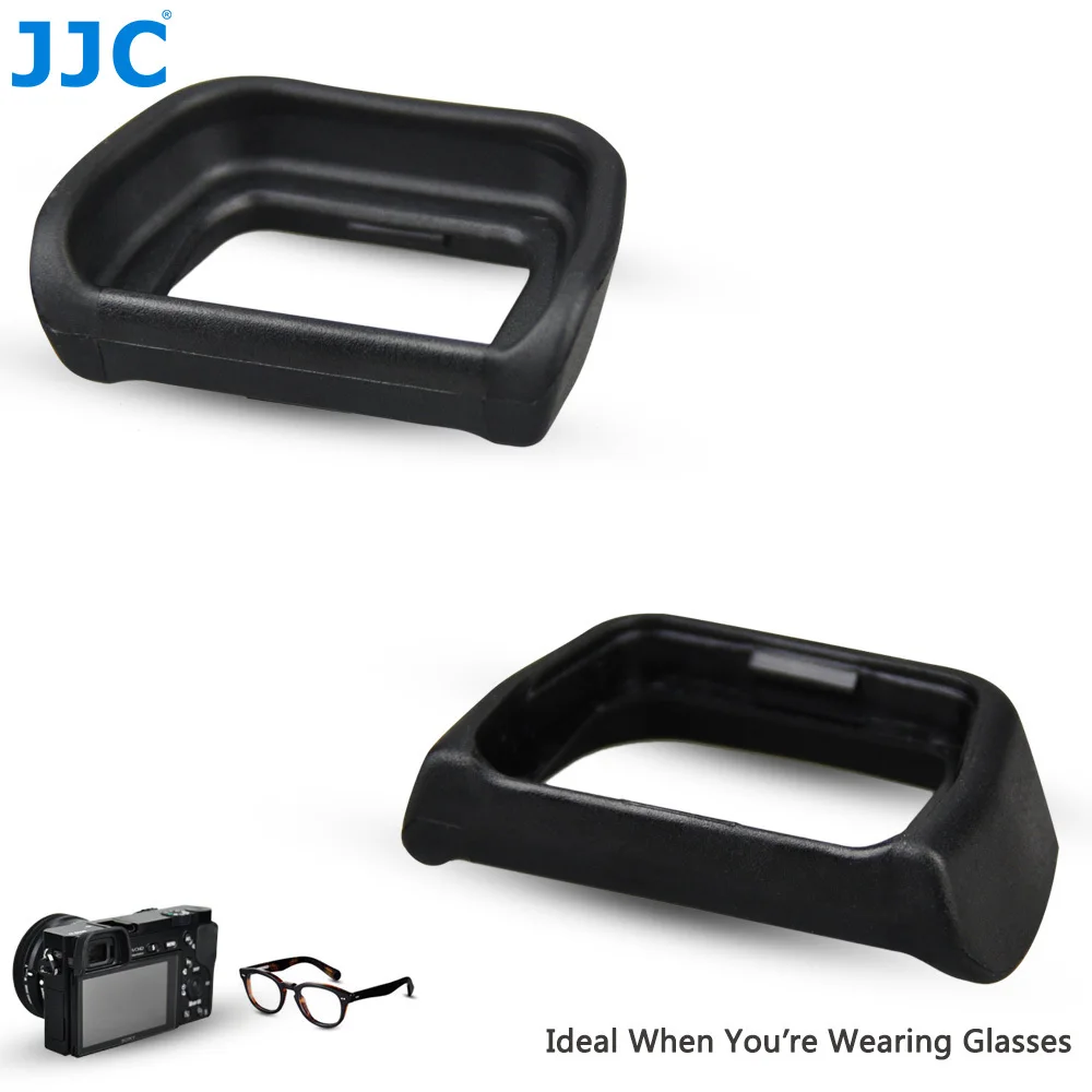 JJC Soft oculare Eye Cup per SONY A6300 A6100 A6000 NEX-6 NEX-7 sostituisce FDA-EP10 Eyecup dslr FDA-EV1S mirino elettronico