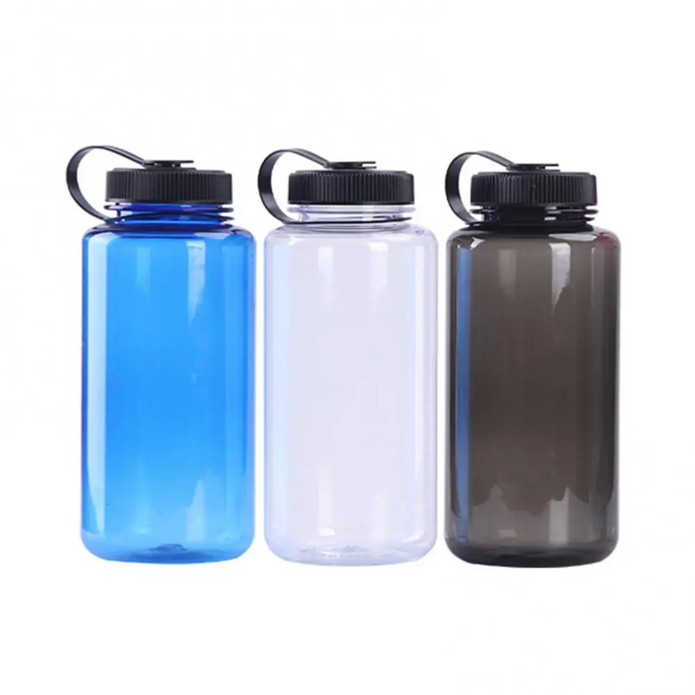 1000ml Sports Water Bottles Wide Mouth Large Capacity Portable Drink Cup Portable Mug School Water Bottles