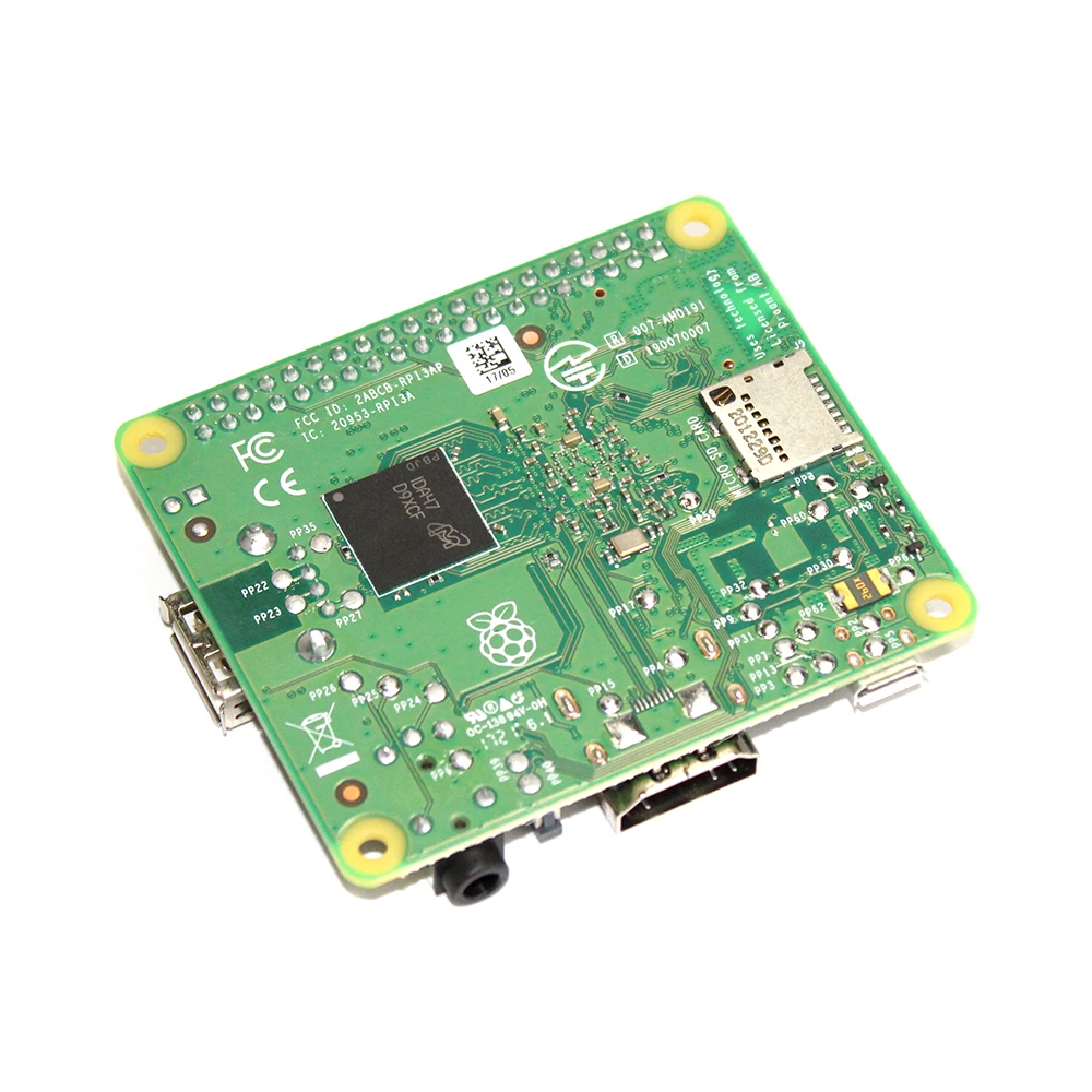 Raspberry pi 3 modelo a + plus pi 3a + com 2.4g e 5g, wifi 4.2, bluetooth 4 core 1.4g cpu