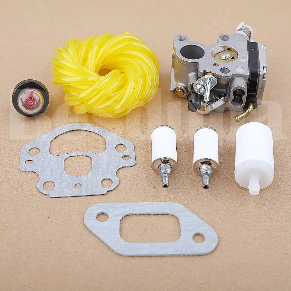 Карбюратор Carb топливная линия для Husqvarna 135 140 140E 435 440 Jonsered CS2240 S mcculough CS410 бензопила 506450501 C1T-EL41A