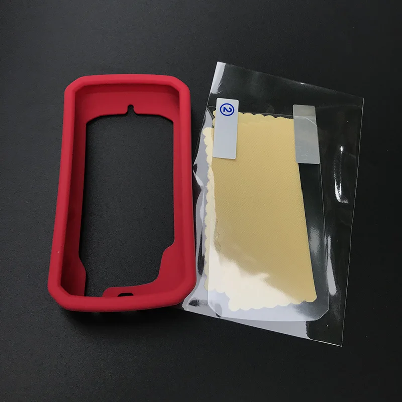 Bryton Rider 750 Rider750 Case Bike Computer Silicone Cover Cartoon Rubber Protective With HD Film (For Bryton750)