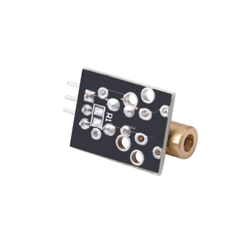 KY-008 650nm 레이저 센서 모듈, 레드 레이저 도트 다이오드 구리 헤드, Arduino 3PIN KY008 AVR PIC DIY용, 6mm, 5V, 5mW