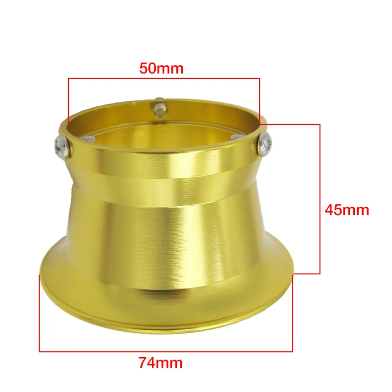 50mm Motorcyle Carburetor Air Filter Wind Cup Horn Cup for 24/26/28/30mm Honda KTM for Yamaha for Harley for BMW Moto