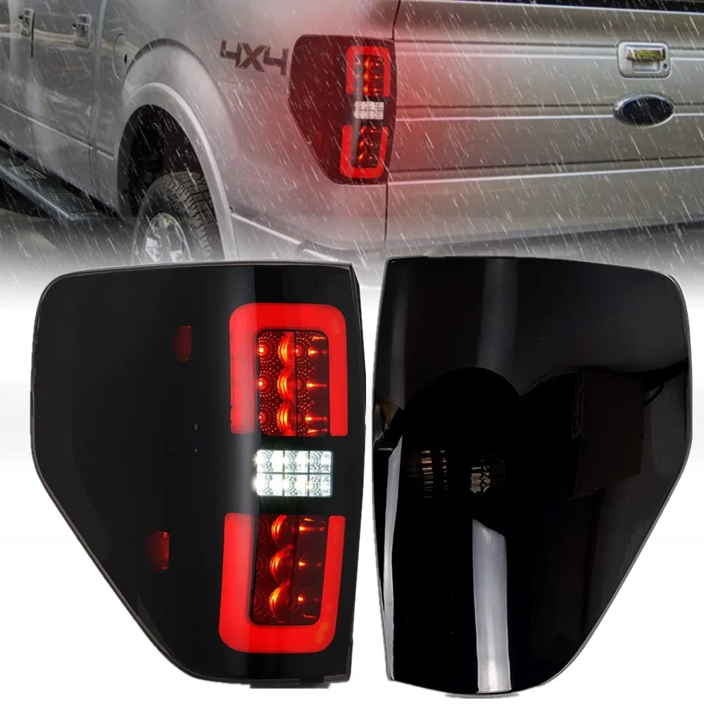 

2pc Car LED Tail Lights Assembly For Ford F150 Led Rear Brake DRL Turn Signal Light F-150 2009-2014 Accessories