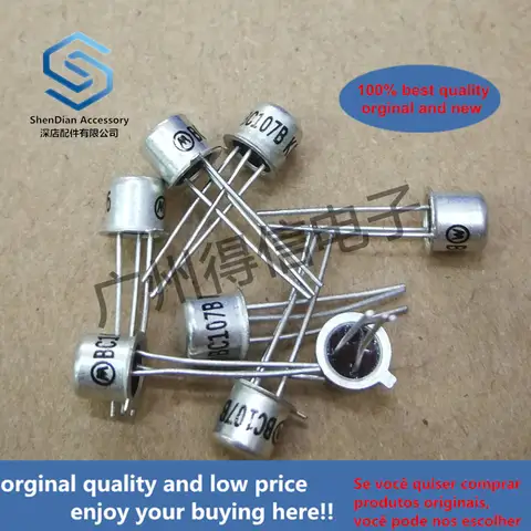 100% 오리지널 BC107B BC107 TO-18 실제 사진, 10 개 100% 오리지널 BC107B BC107 TO-18 실제 사진, 10 개