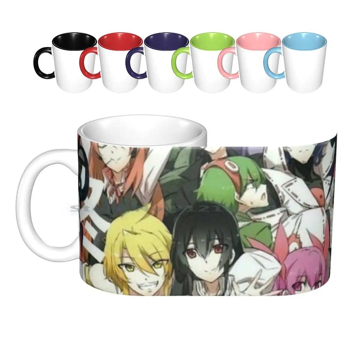 Akame Ga Kill Ceramic Mugs Coffee Cups Milk Tea Mug Akame Akame Ga Kill Night Raid Creative Trending Vintage Gift Bottle Cup