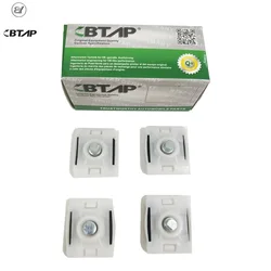 BTAP 2 & 4 PCS Window Regulator Sliding Retainer Jaw Clips For Mercedes Benz W126 126 720 01 42 1267200142 Original Quality New