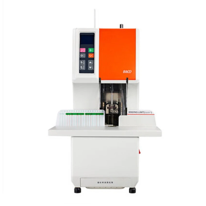 220V One-key Binding Laser Positioning/Touch Key Voucher Financial Automatic Binding Machine Can Bind 50mm Thickness B800