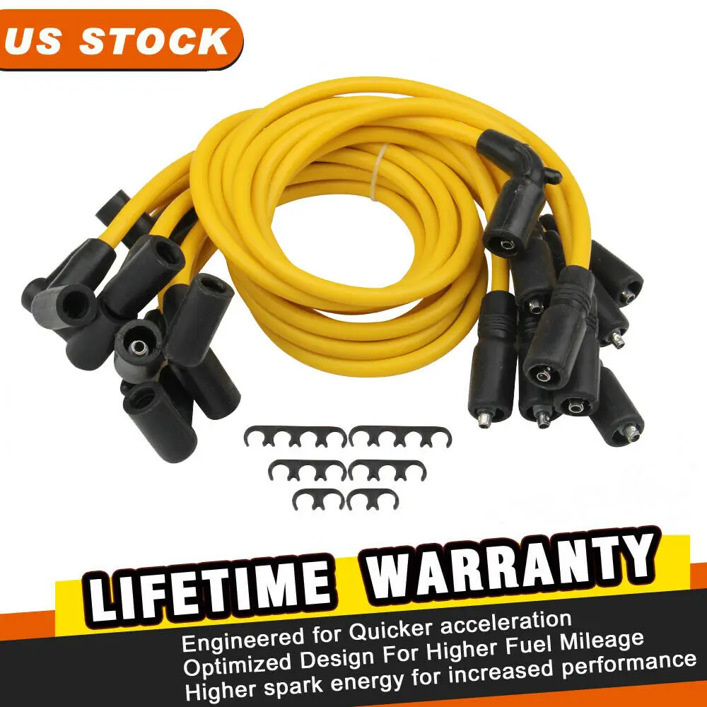 8mm Spark Plug Wires for CHEVROLET C1500 C2500 EXPRESS GMC 5.0L & 5.7L 1996-1999