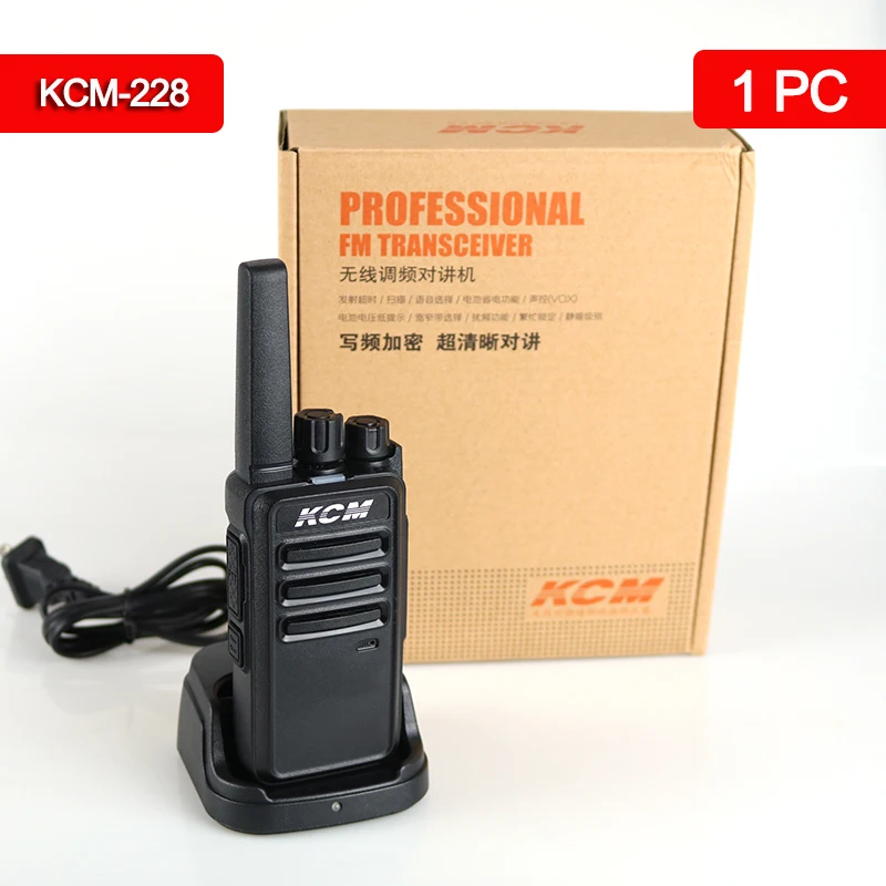 

KCM 228 Walkie Talkie Powerful Two-way radio Portable Radio UHF 400-470MHz Comunicador Transmitter Transceiver walkie-talkies