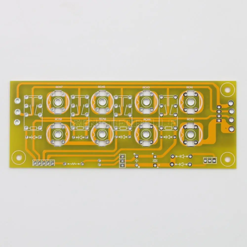 4 Way Manual Signal Audio Input Selection Switching Board HiFi Preamplifier Kit